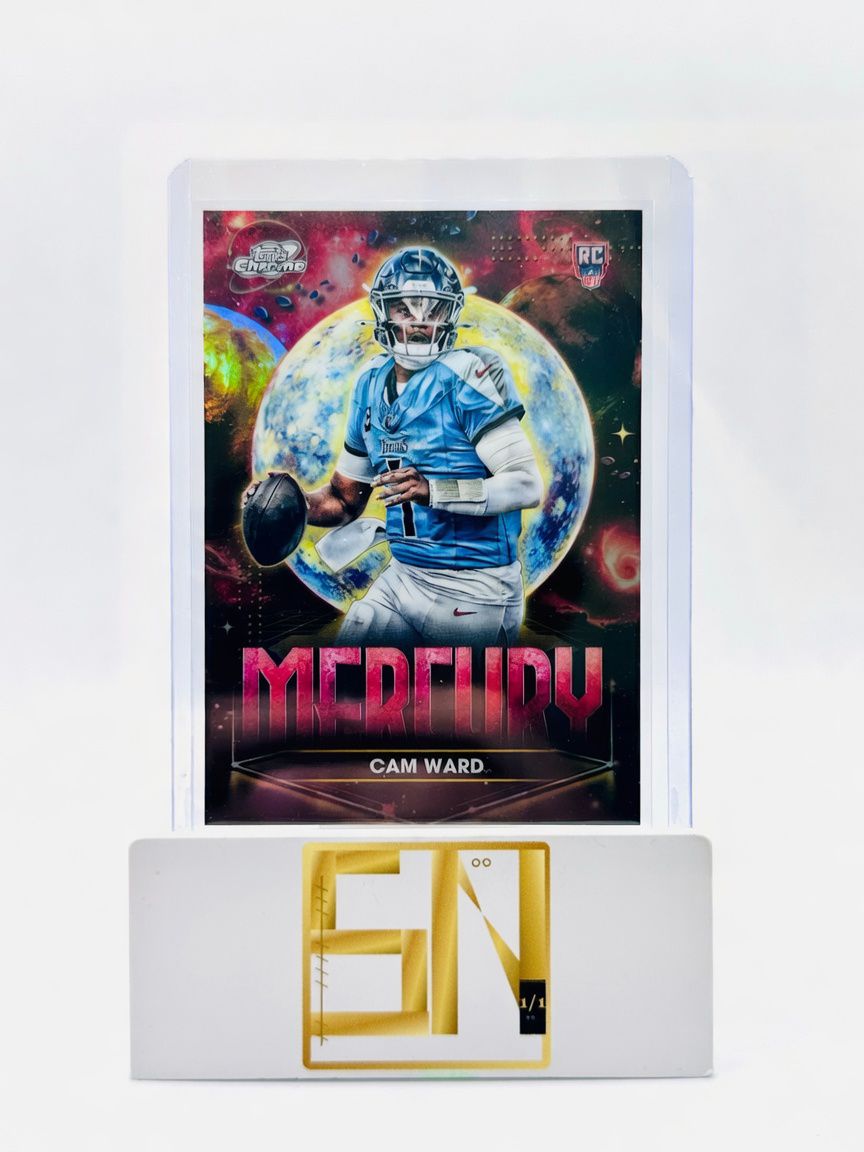 Cam Ward serial numbered card