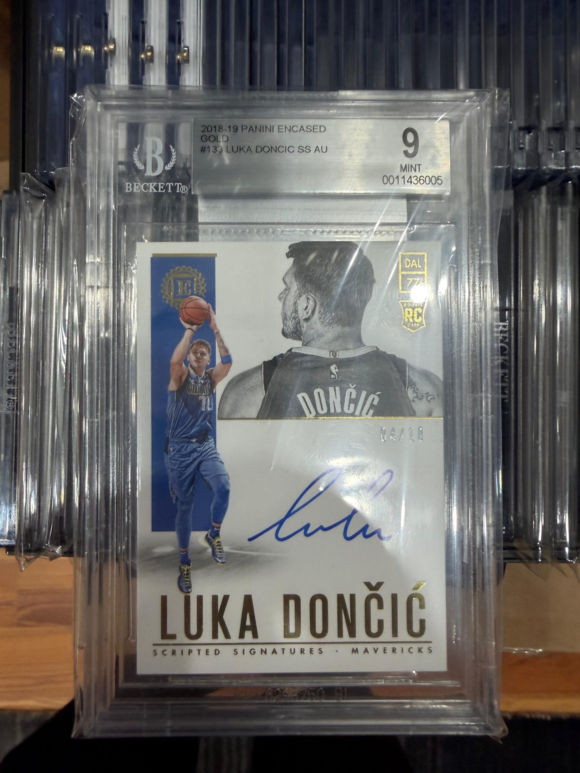 Kevin Durant 2007 SPx Super Scripts Auto SuperSonics PSA 10