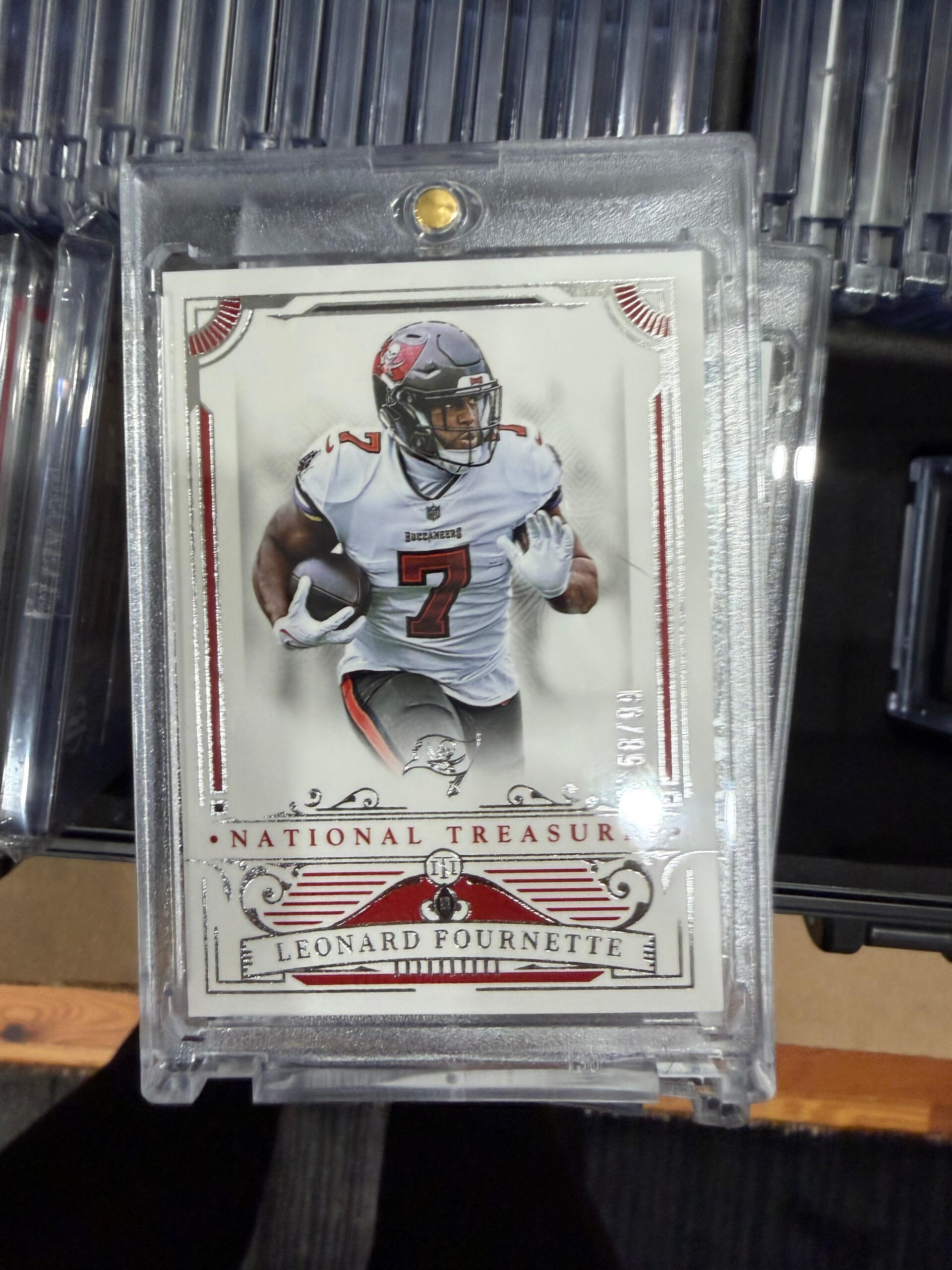 Leonard Fournette National Treasures Buccaneers