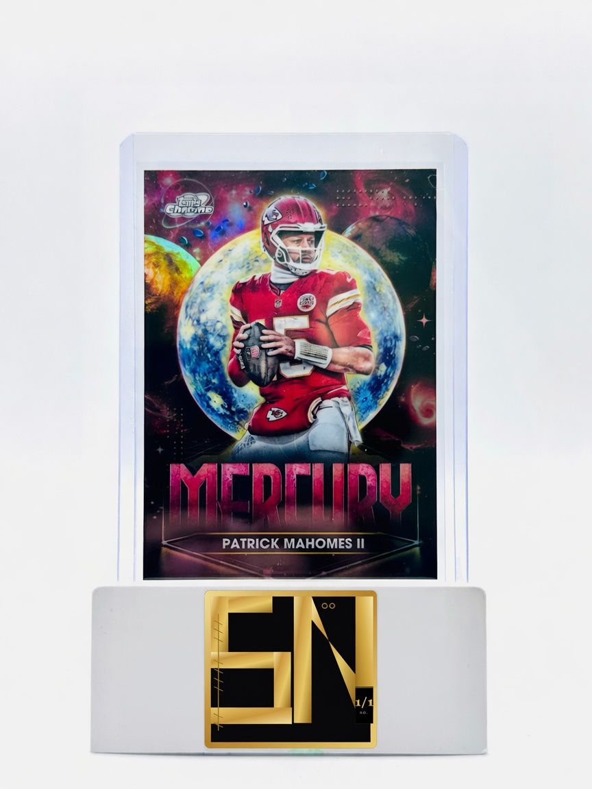 Patrick Mahomes II serial numbered card