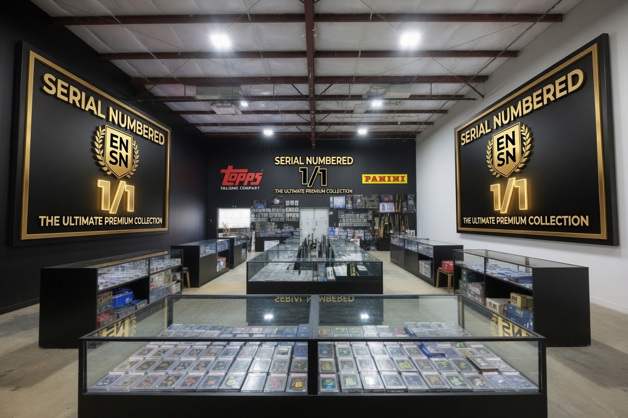 Serial Numbered Sports Card Shop Houston - Premium Card Inventory