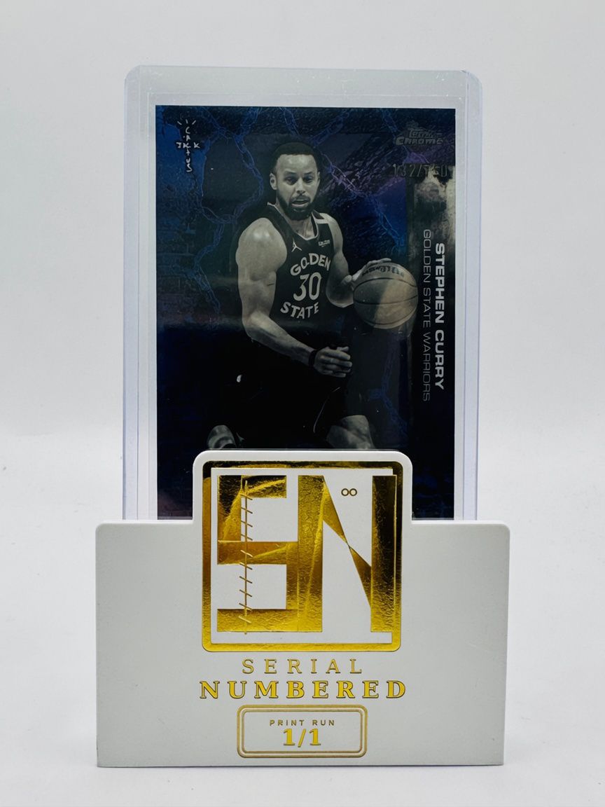 Stephen Curry Topps Chrome Warriors