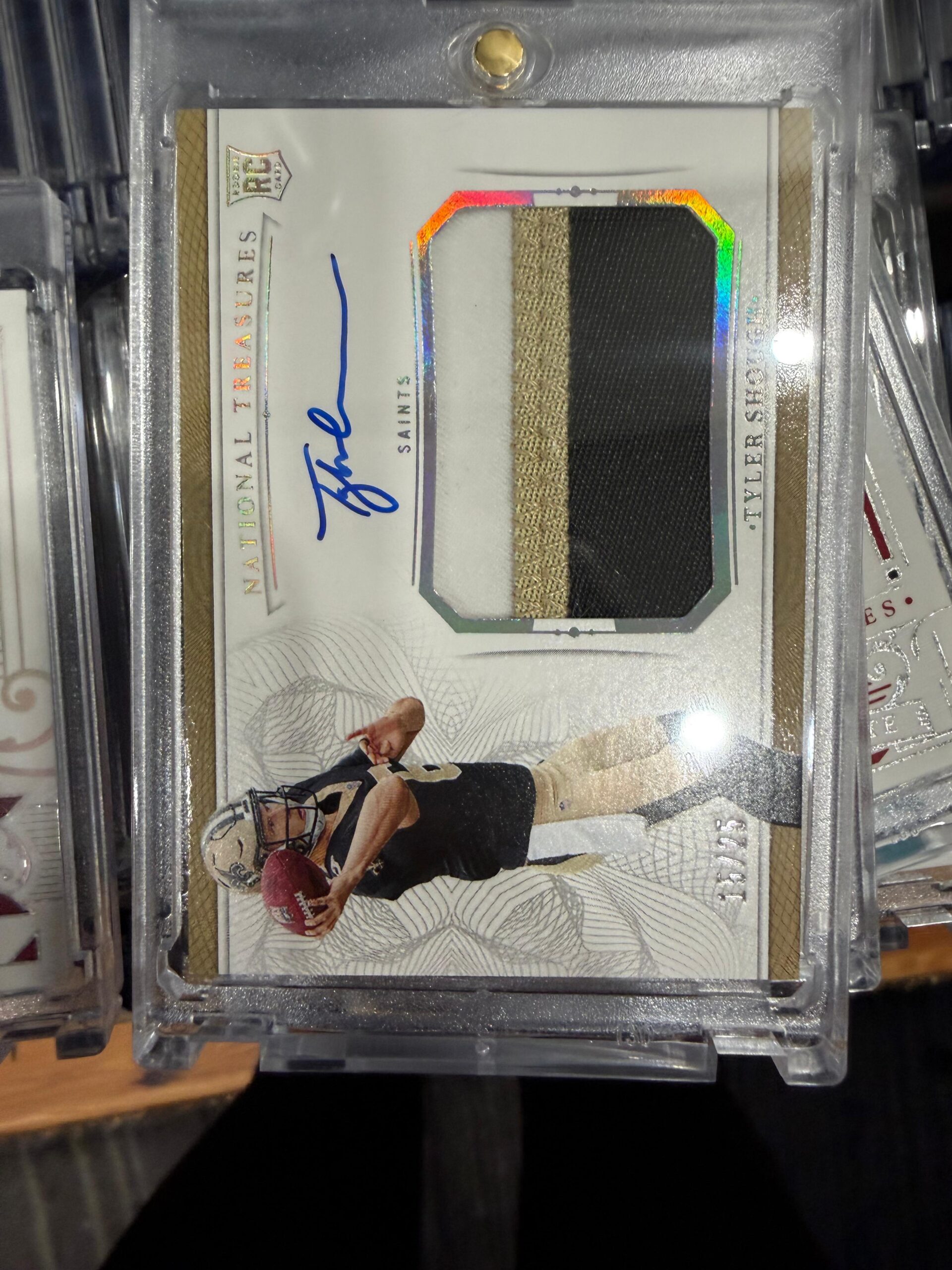 Malik Nabers National Treasures Giants